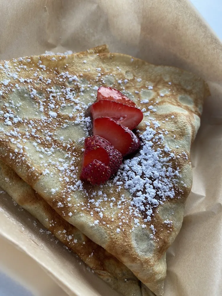 Nutella Crepe with Strawberry